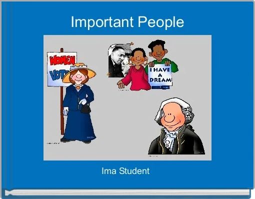 Front cover of 'Important People' 