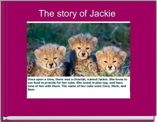 Front cover of 'The story of Jackie ' 