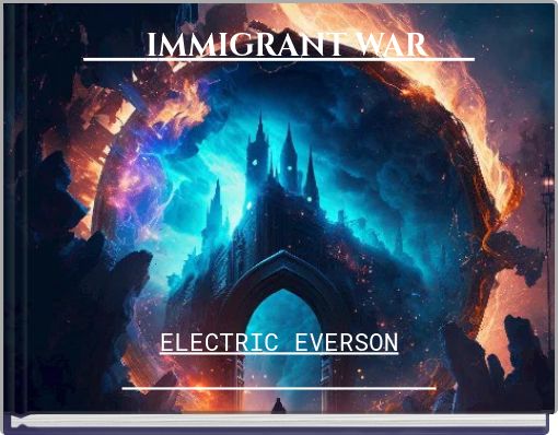 Front cover of '____IMMIGRANT WAR___' 
