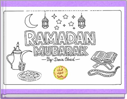 Front cover of 'Ramadan Coloring Book' 