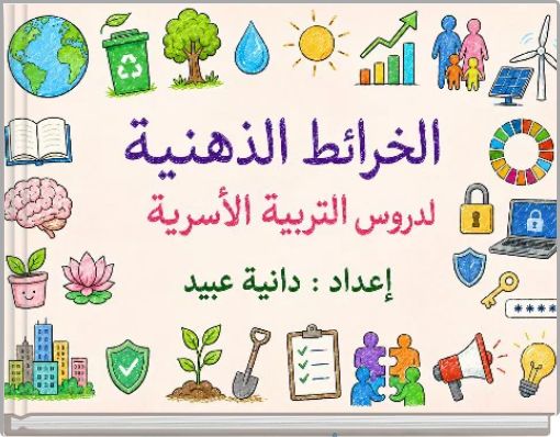 خرائط ذهنية لدروس التربية الأسرية إعداد : دانية عبيد