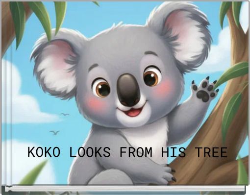 KOKO LOOKS FROM HIS TREE
