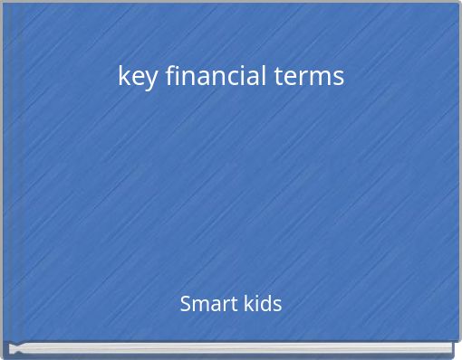 key financial terms