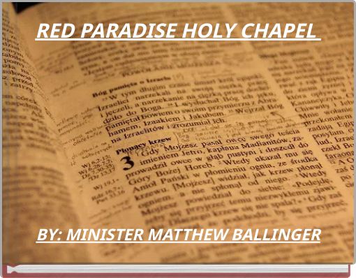RED PARADISE HOLY CHAPEL