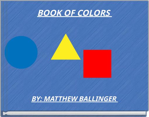 BOOK OF COLORS