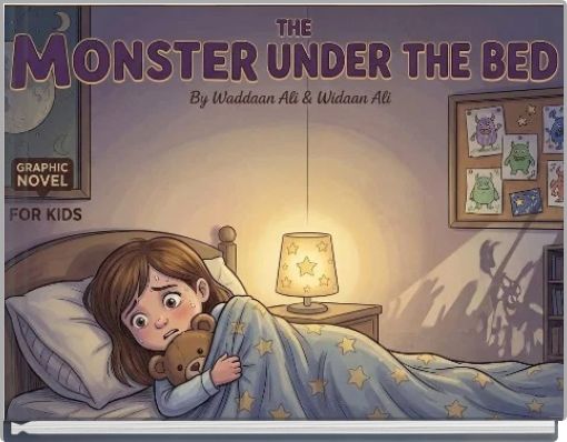 Front cover of 'The monster under the bed' 