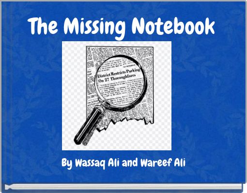 Front cover of 'The Missing Notebook' 