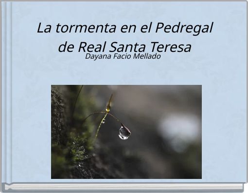 La tormenta en el Pedregal de Real Santa Teresa