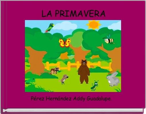 Front cover of ' LA PRIMAVERA' 