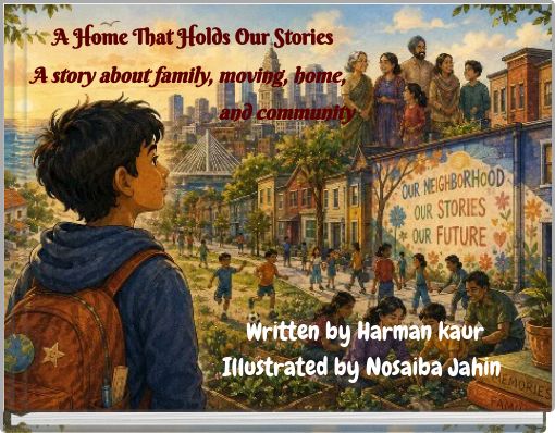 A Home That Holds Our Stories A story about family, moving, home, and community