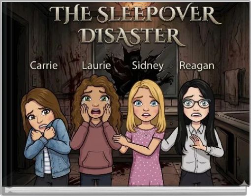 Front cover of 'The Sleepover Disaster' 