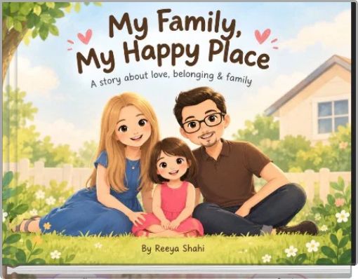MY FAMILY, MY HAPPY PLACE A STORY ABOUT LOVE, BELONGING & FAMILY