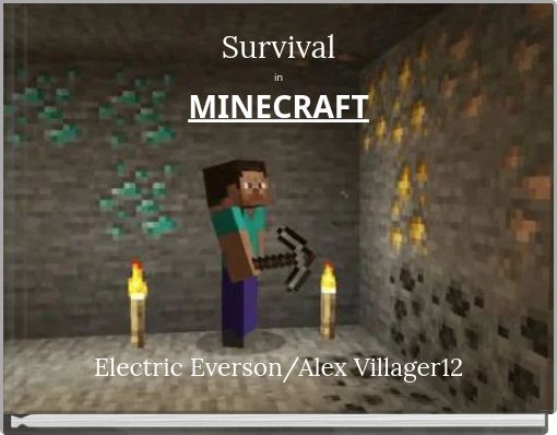 Front cover of 'Survival in MINECRAFT' 