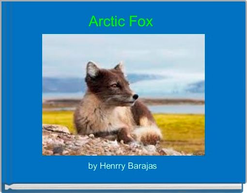 Front cover of 'Arctic Fox ' 