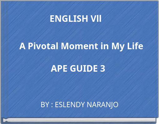 ENGLISH Vll