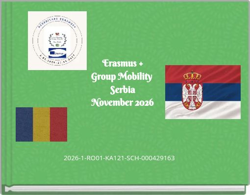 Erasmus + Group Mobility Serbia November 2026