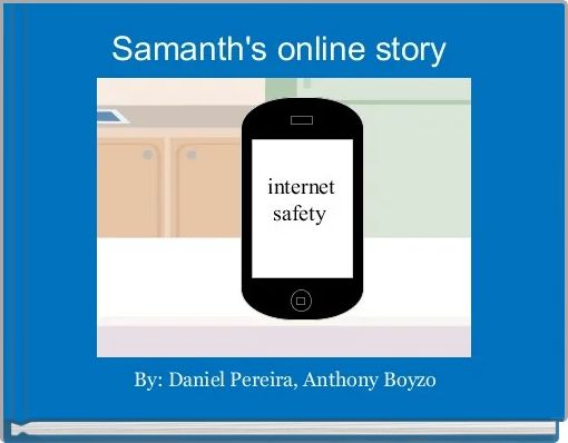 Front cover of 'Samanth's online story ' 