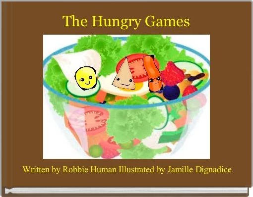 Front cover of 'The Hungry Games' 