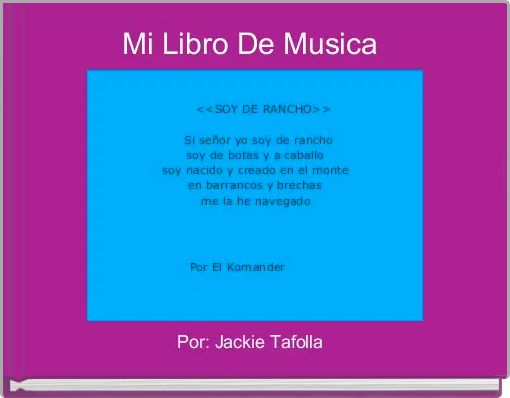 Mi Libro De Musica 