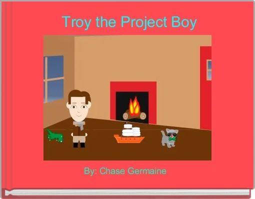 Front cover of ' Troy the Project Boy' 