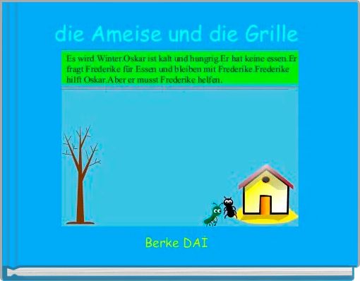 Book Cover for: die Ameise und die Grille 