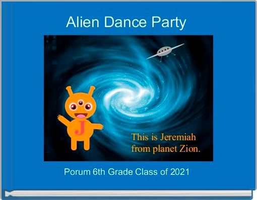 Front cover of 'Alien Dance Party ' 