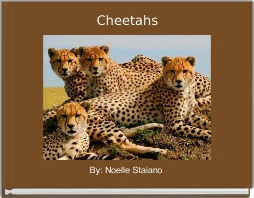 Front cover of 'Cheetahs' 