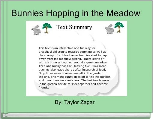 Bunnies Hopping in the Meadow 