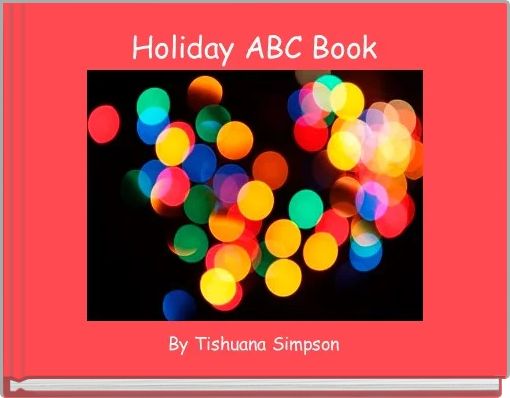 Front cover of 'Holiday ABC Book' 