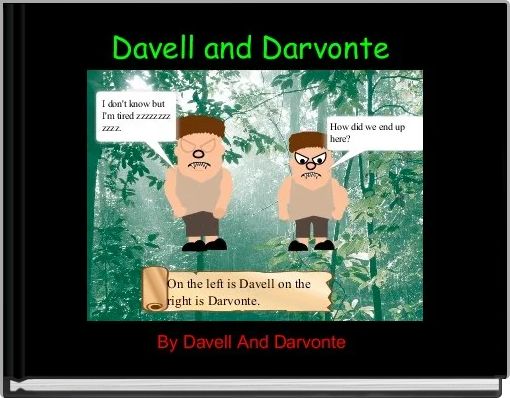 Front cover of 'Davell and Darvonte ' 