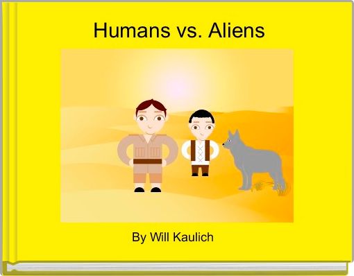 Front cover of ' Humans vs. Aliens' 