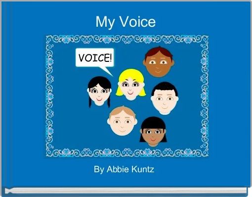 Front cover of 'My Voice' 
