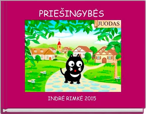 Front cover of 'PRIEŠINGYBĖS ' 
