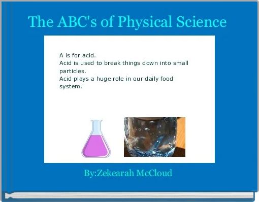 Front cover of 'The ABC's of Physical Science ' 