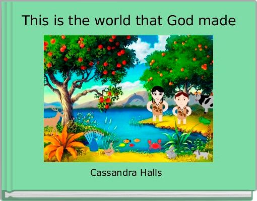 Book Cover for: This is the world that God made