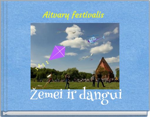 Front cover of 'Aitvarų festivalis' 