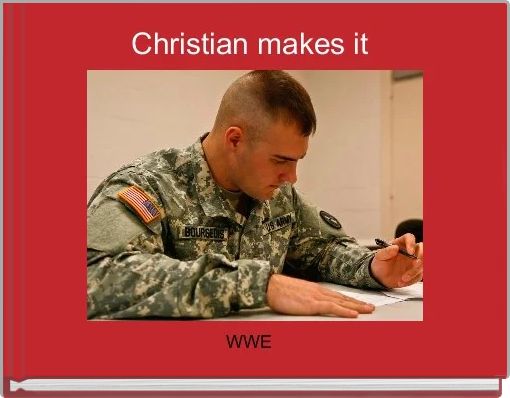 Front cover of 'Christian makes it ' 