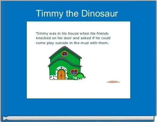 Front cover of 'Timmy the Dinosaur ' 