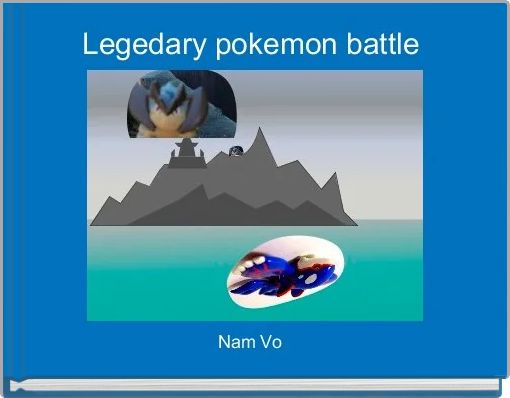 Front cover of 'Legedary pokemon battle ' 
