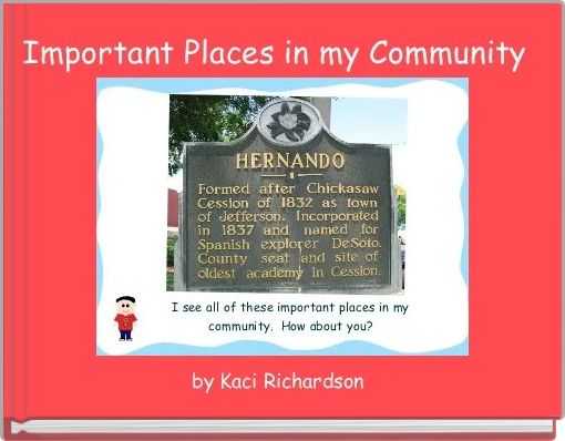 Important Places in my Community 