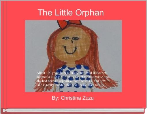 Front cover of 'The Little Orphan  ' 