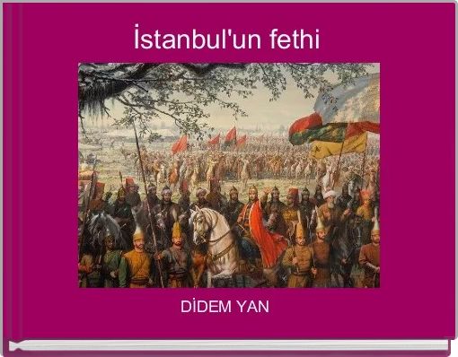 Front cover of 'İstanbul'un fethi ' 