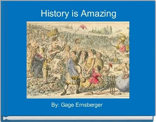 Front cover of 'History is Amazing' 