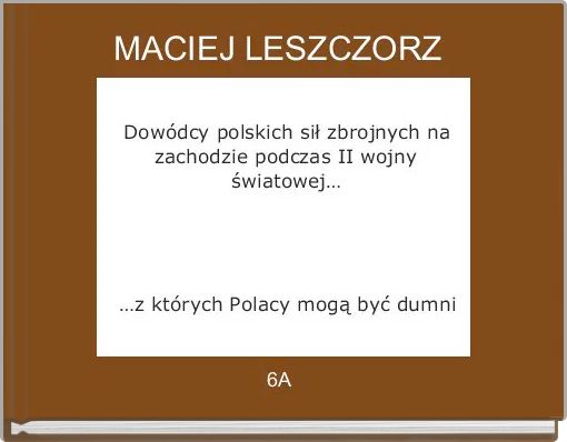 MACIEJ LESZCZORZ 