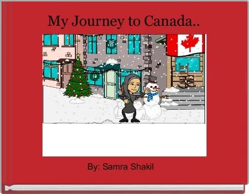 Front cover of 'My Journey to Canada..' 