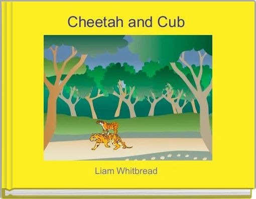 Front cover of 'Cheetah and Cub ' 