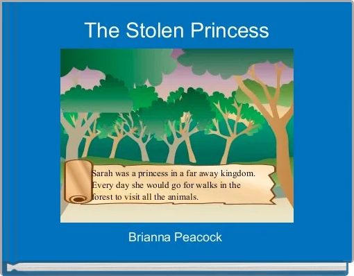 Front cover of 'The Stolen Princess' 