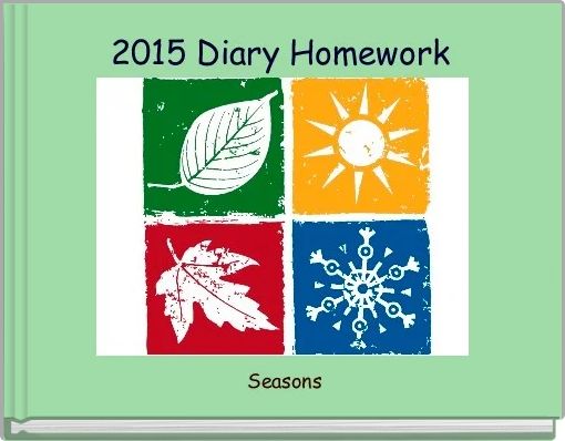 Book Cover for: 2015 Diary Homework