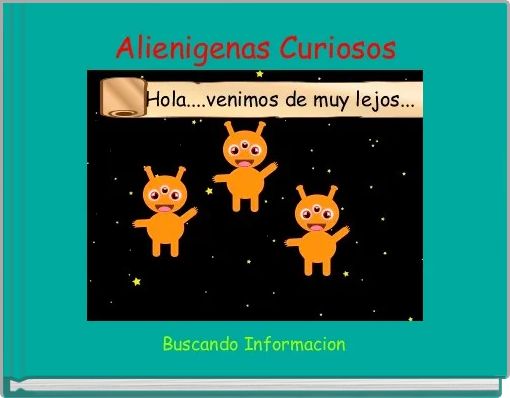 Front cover of 'Alienigenas Curiosos' 