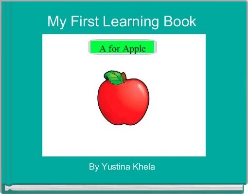 Front cover of 'My First Learning Book ' 